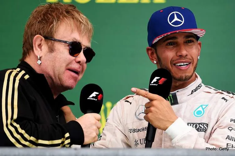 lewis hamilton elton john