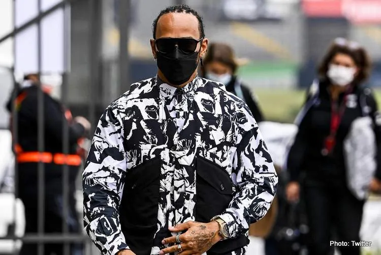 lewis hamilton erschien in sao paulo