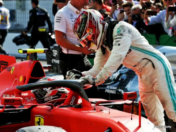 lewis hamilton leclerc