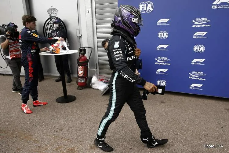 lewis hamilton monaco mercedes