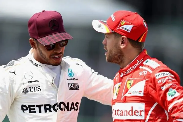lewis hamilton sebastian vettel