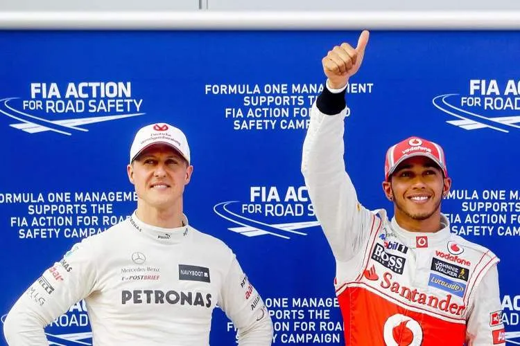 lewis hamilton to replace michael schumacher at mercedes