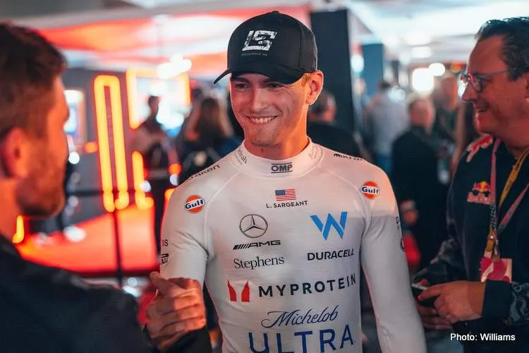 logan sargeant f1 las vegas gp williams