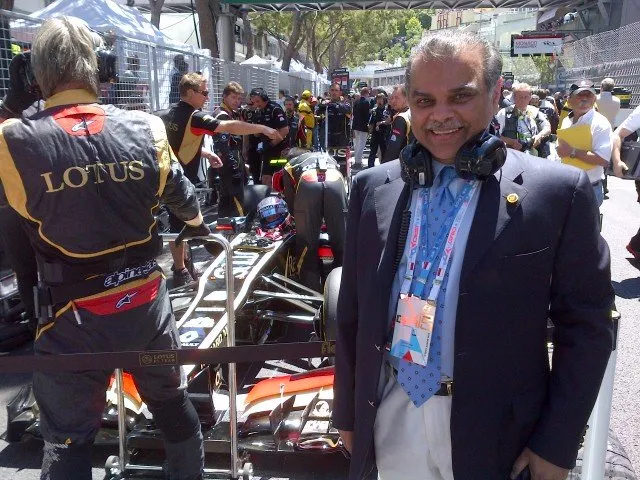 m ijaz lotus f1 grid mc