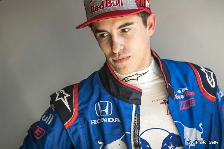 marquez toro rosso test f1