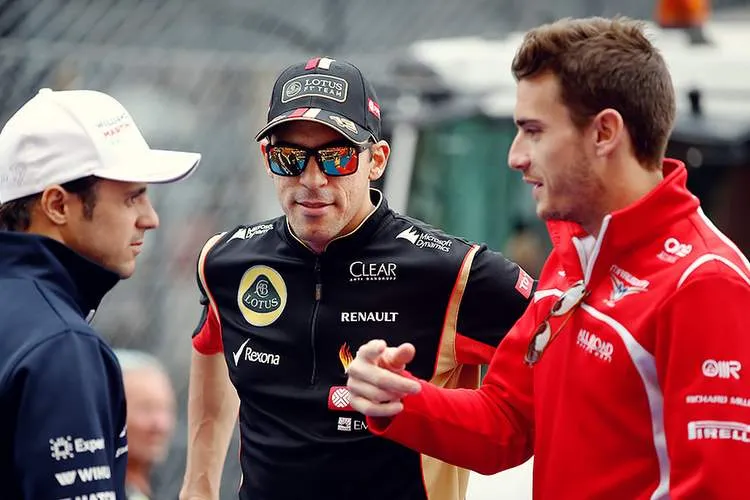 massa maldonado bianchi driver discussion monaco