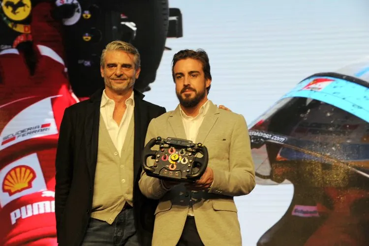 maurizio arrivabene fernando alonso