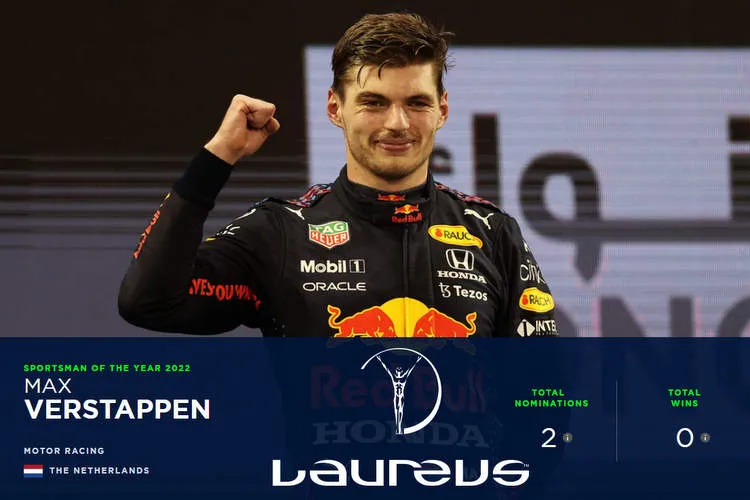 max verstappen awards laureus