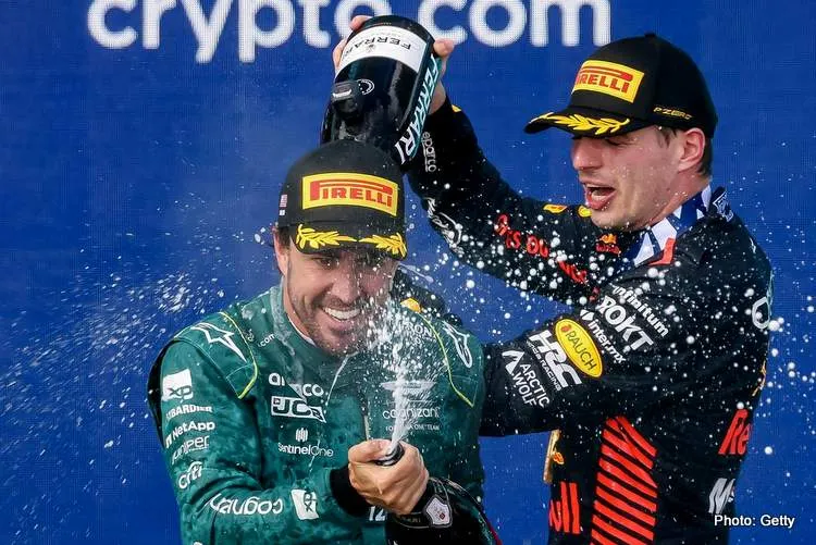 max verstappen fernando alonso f1 monaco prview getty