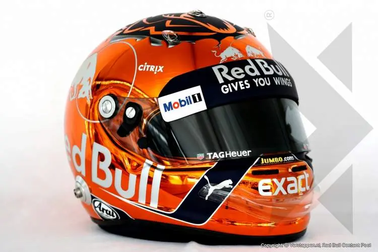 max verstappen orange helmet for spa 004