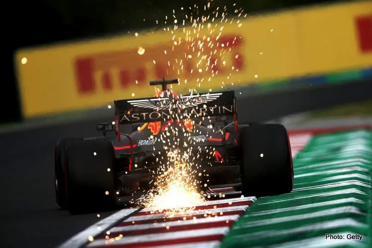 max verstappen pole hungary 2019 honda