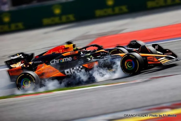 max verstappen red bull racing norris