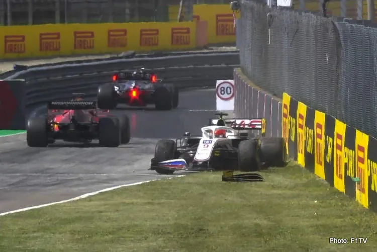 mazepin crash imola fp1