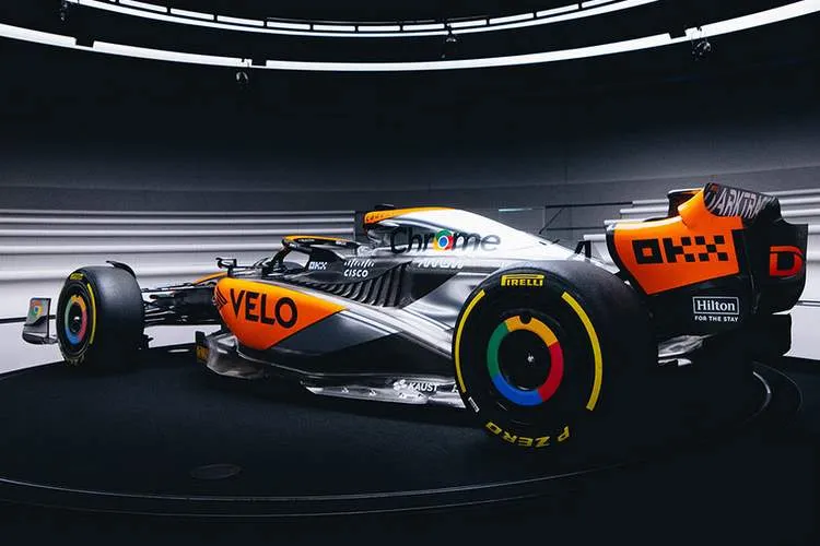 mclaren chrome livery