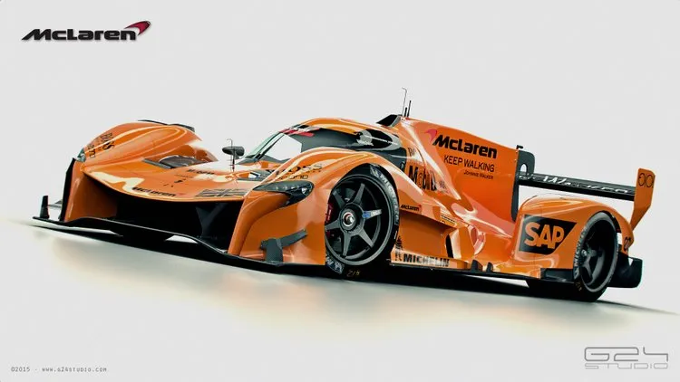 mclaren lmp1 07