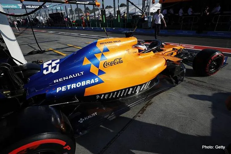 mclaren renault sainz