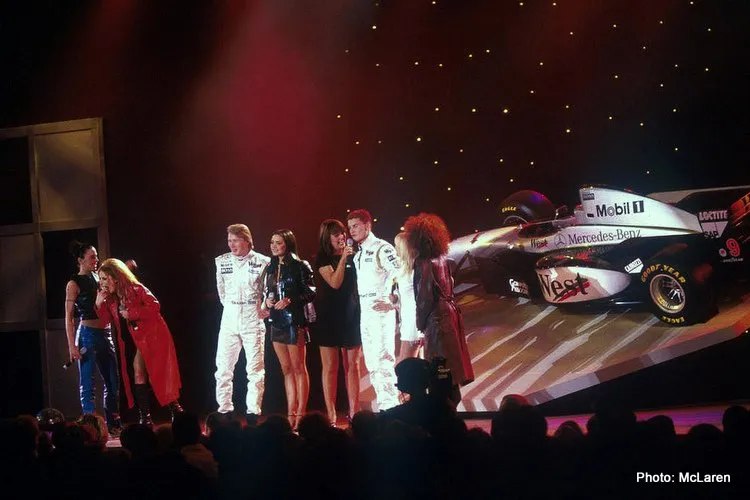 mclaren spice girls launch