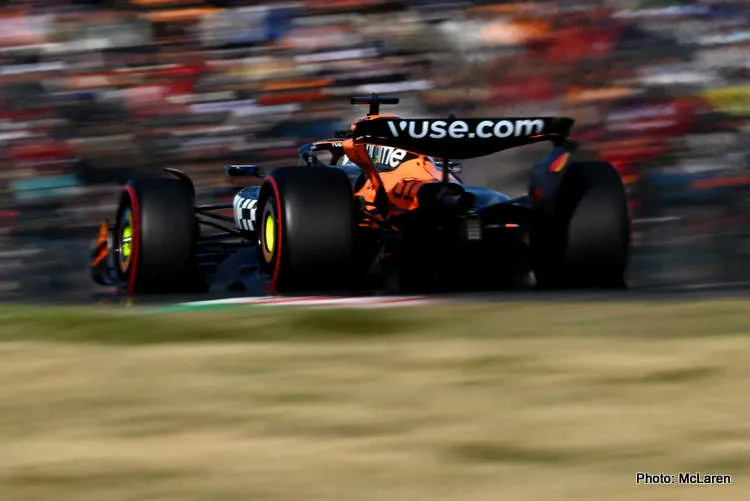 mclaren suzuka friday piastri norris