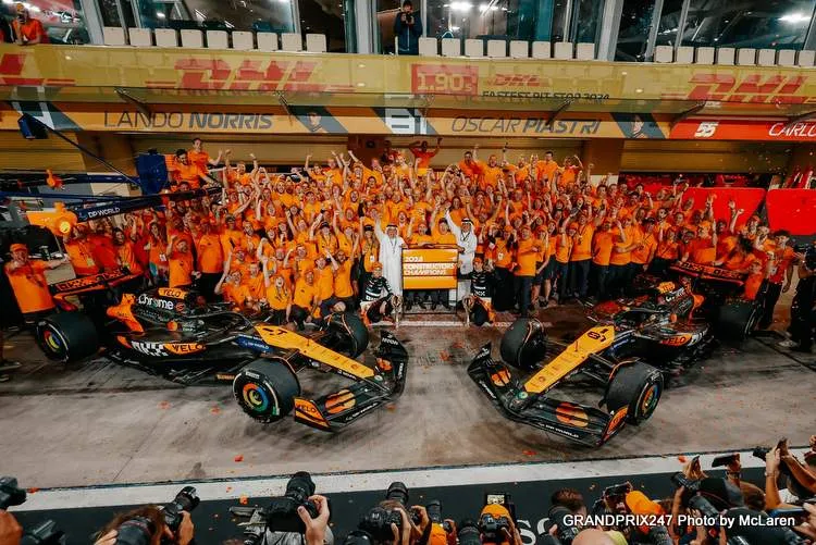 mclaren team abu dhabi 2024