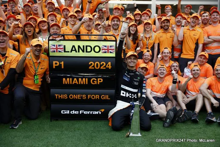 mclaren team miami 2 2024