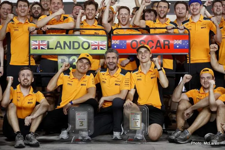 mclaren team qatar 2023