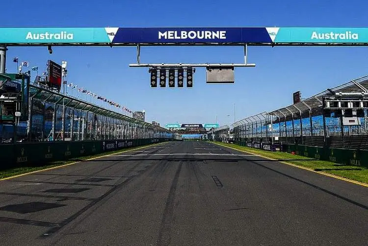 melbourne start lights f1