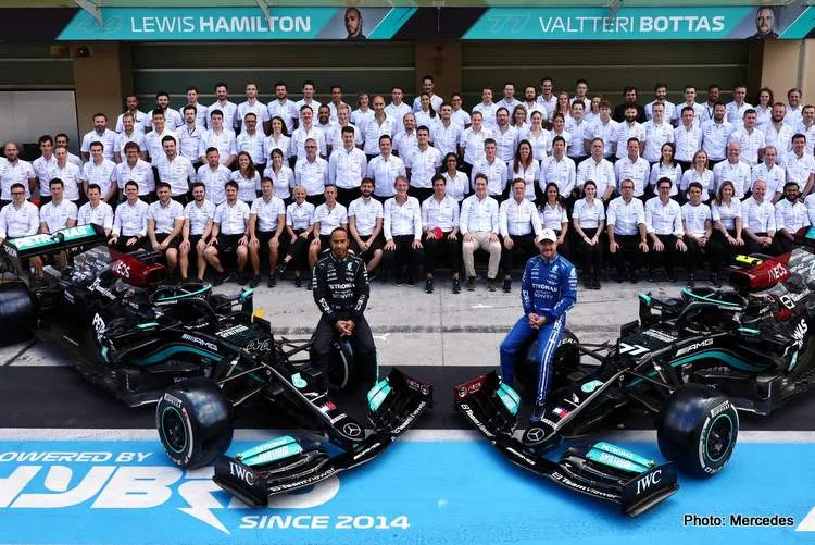 mercedes f1 team 2021