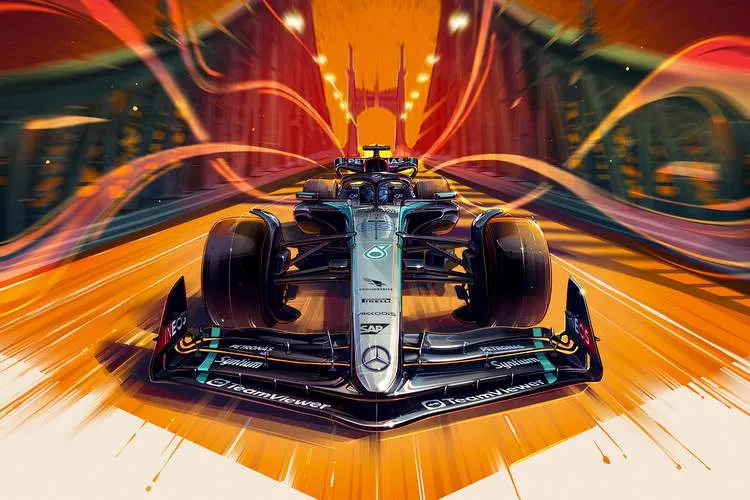 mercedes hungarian f1 gp preview hamilton russell