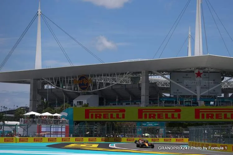 miami gp friday fp1 sprint qualifying 2025