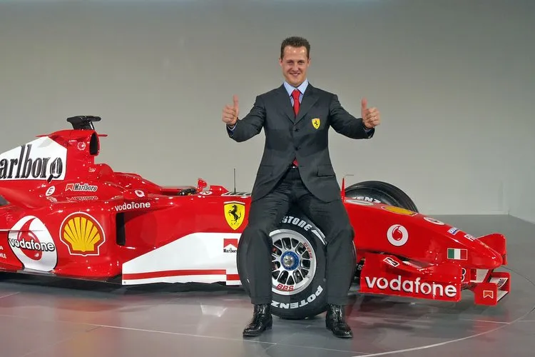 michael schumacher ferrari f1 2005