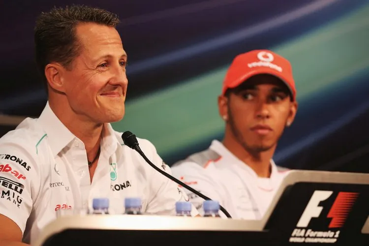 michael schumacher lewis hamilton f1 grand 5nqmsveisfwx