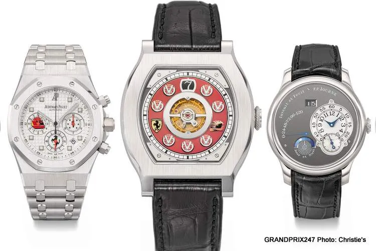 michael schumacher watches christies 2024