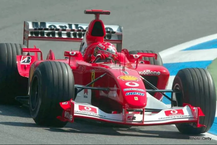 michael schumcaher ferrari f2003ga 2022