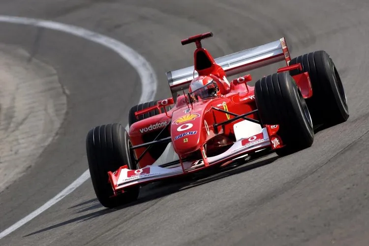 michaelschumacher ferrari indianapolis 2002