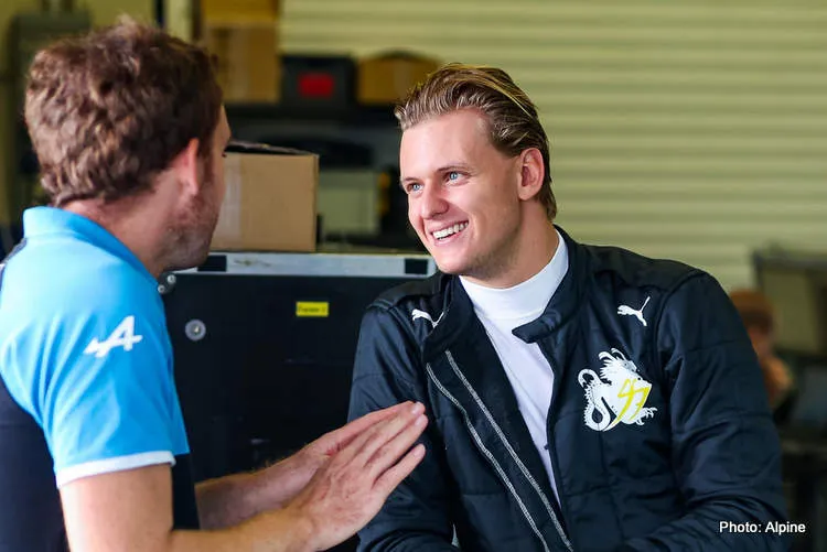 mick schumacher alpine 2024 wec le mans