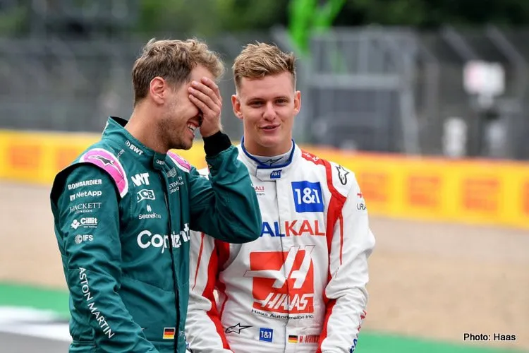mick schumacher vettel f1