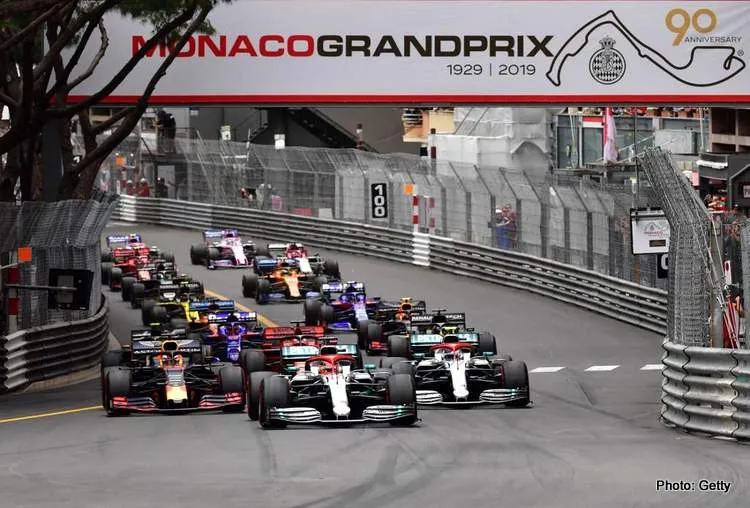 monaco grand prix start
