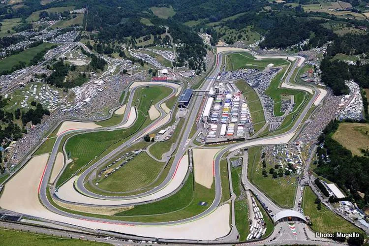 mugello circuit aerial