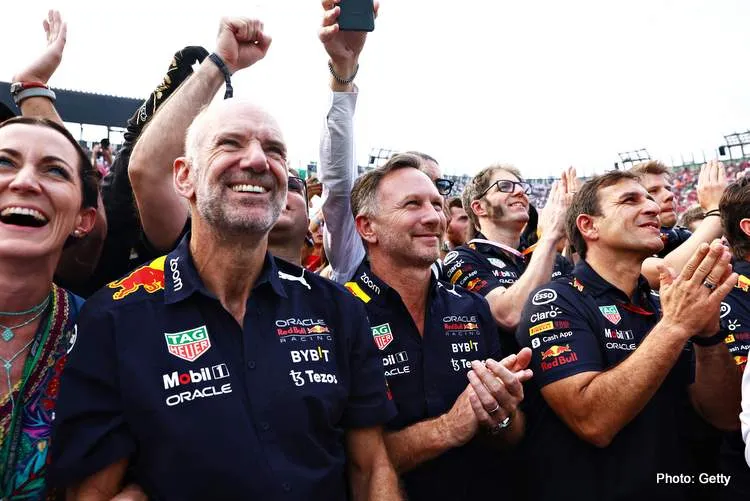 newey horner mexico 2022