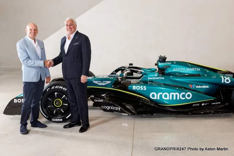 newey stroll aston martin 2 2024