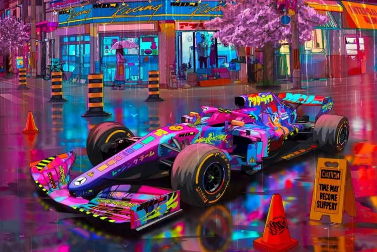 nft artwork cryptocurrencies mercedes 1