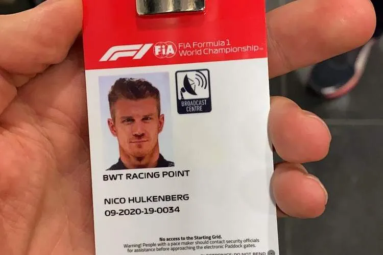 nico hulkenberg pit pass