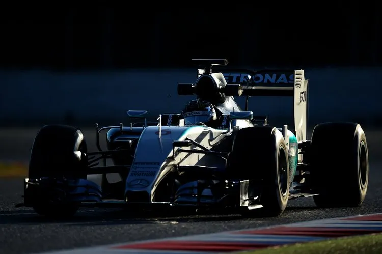 nico rosberg f1 testing barcelona day 2 6e0my5ttc3ax