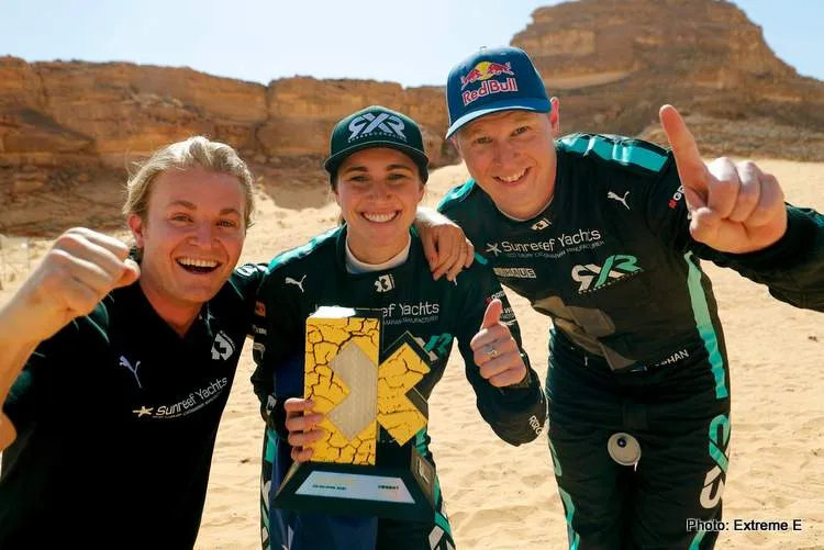 nico rosberg winner extreme e