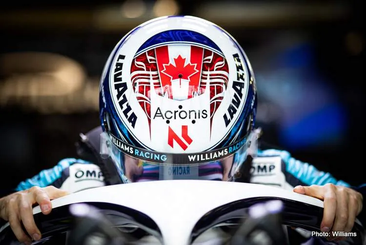 nicolas latifi austria debut 2020 williams f1