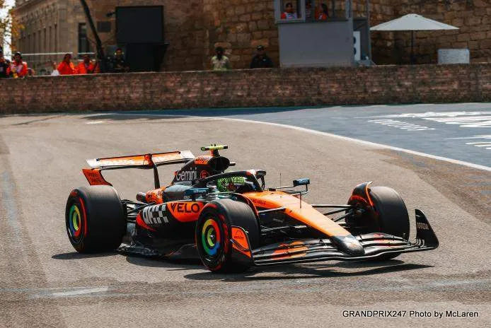 norris baku 2025