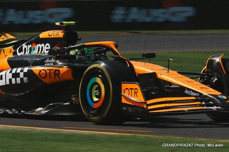 norris melbourne qualifying