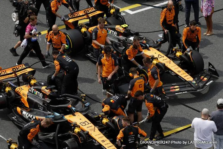 norris piastri mclaren miami 2025