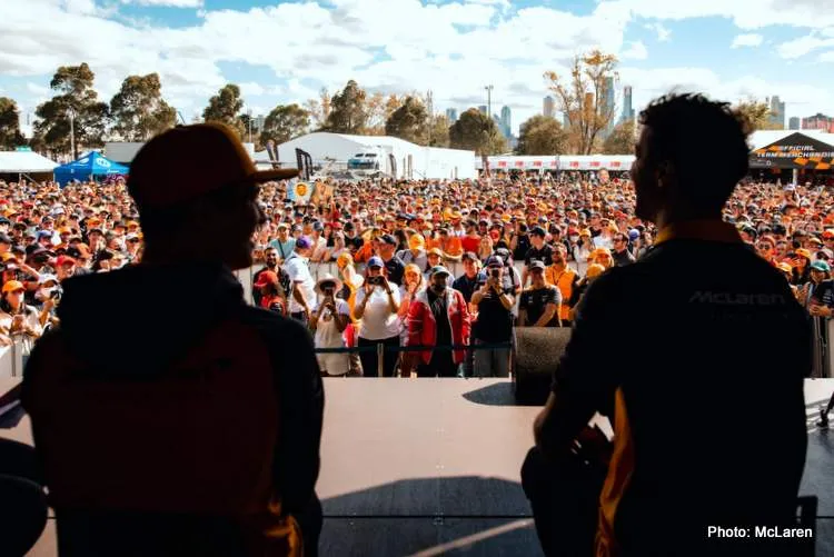 norris ricciardo melbourne