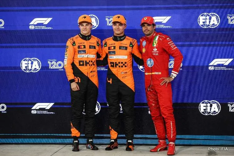 norris sainz piastri